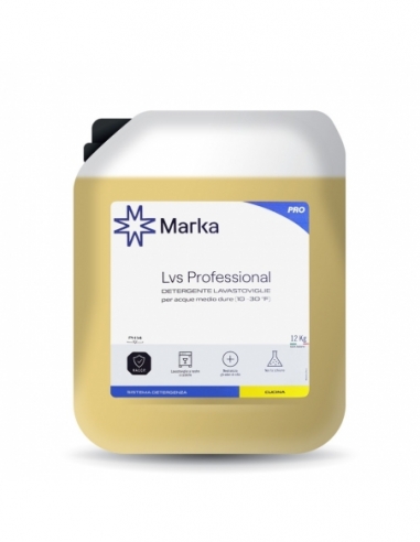 DETERGENTE LAVASTOVIGLIE | acque medio dure tanica 12 kg