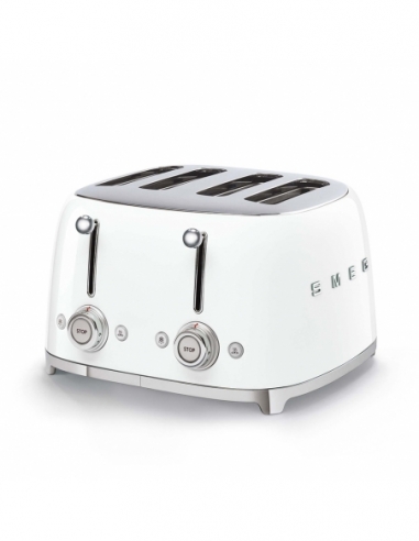 TOSTAPANE 4 X 4 SMEG | bianco lucido