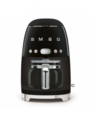 MACCHINA CAFFÈ SMEG | con filtro nero lucido