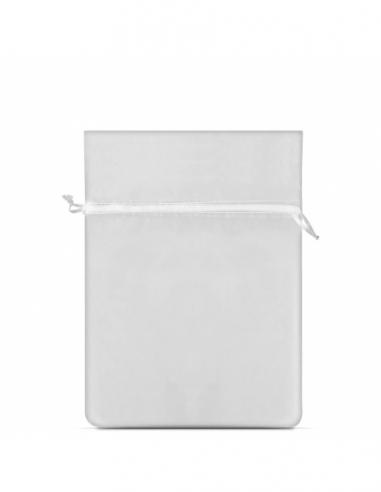 SACCHETTO ORGANZA | bianco 15x20 cm