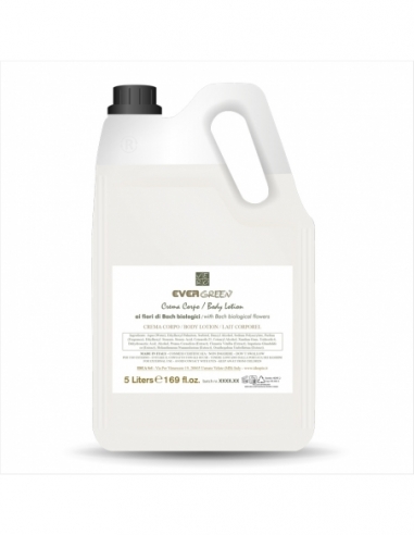 CREMA CORPO EVERGREEN | tanica 5 lt ricarica