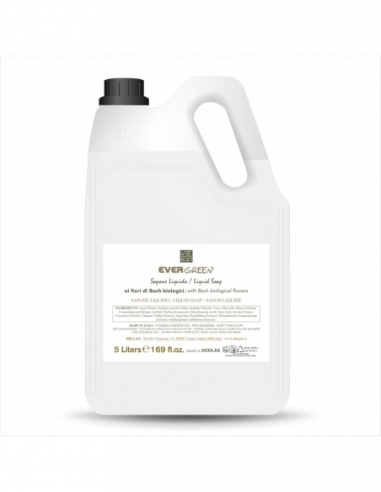 SAPONE LIQUIDO EVERGREEN | tanica 5 lt ricarica