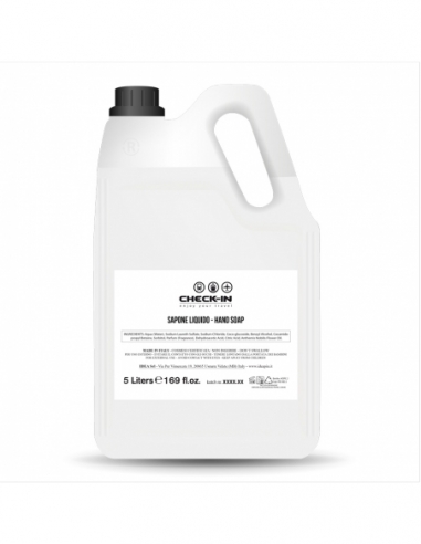 SAPONE LIQUIDO CHECK-IN | tanica 5lt ricarica