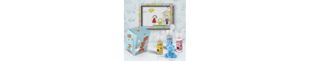 Acquista ora online il nmostro set di cortesia Bimbi per b&b